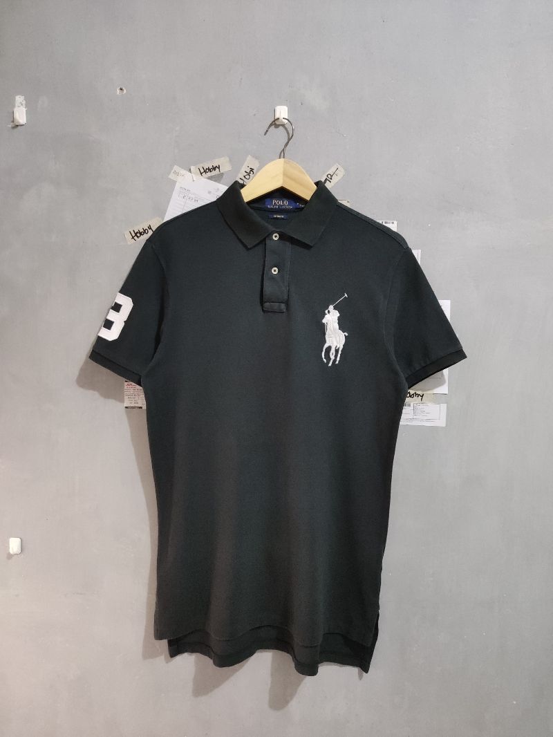 Polo Ralph Lauren Casual Polo shirt Pria black Preloved