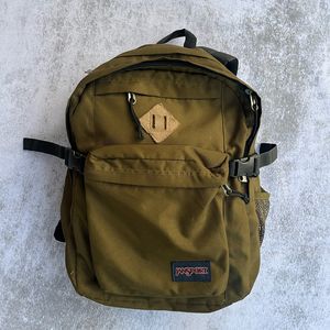 JanSport Streetwear Sportswear Bag Pria green