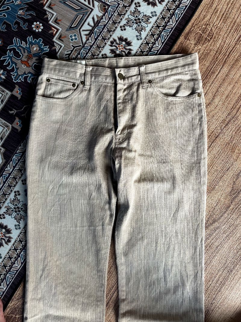 Takeo Kikuchi Casual Jeans Pria tan, foto 4