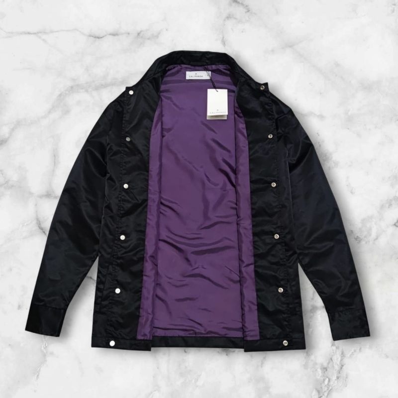 Casual Trench coat Pria black, foto 5