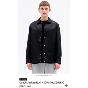 Casual Trench coat Pria black