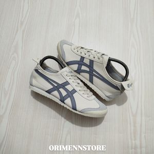 Onitsuka Tiger Casual Sneakers Pria cream gray