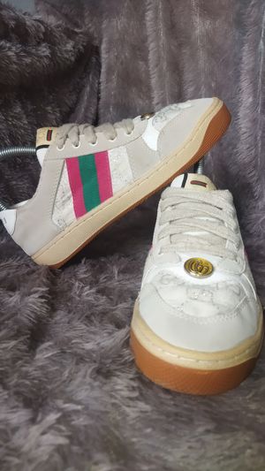 Gucci Casual Sneakers Wanita cream