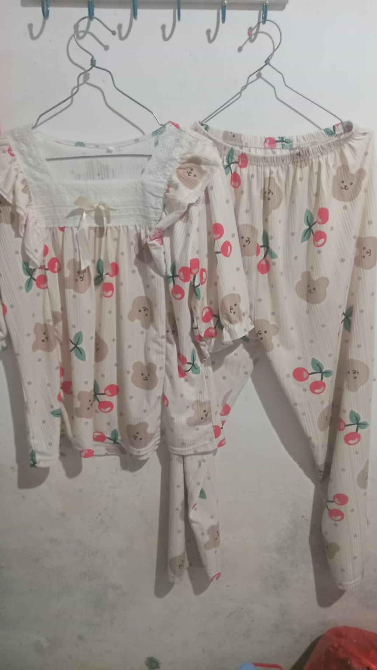 Cottagecore Coquette Wanita cream