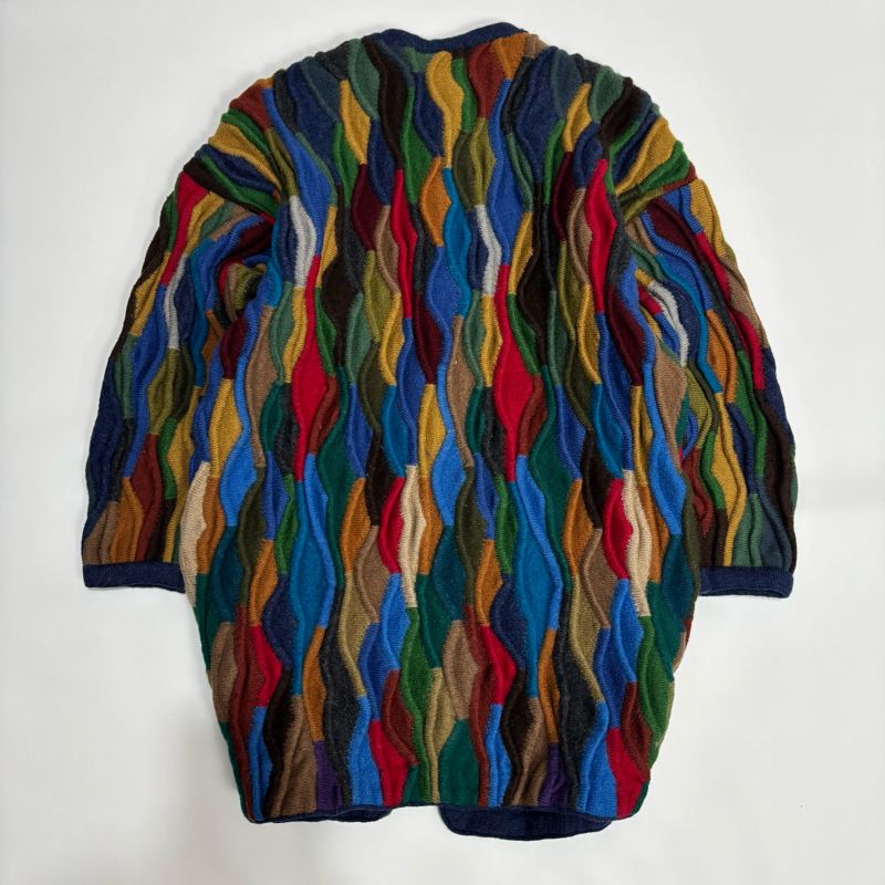 Coogi Casual Cardigan Pria multicolor, foto 8
