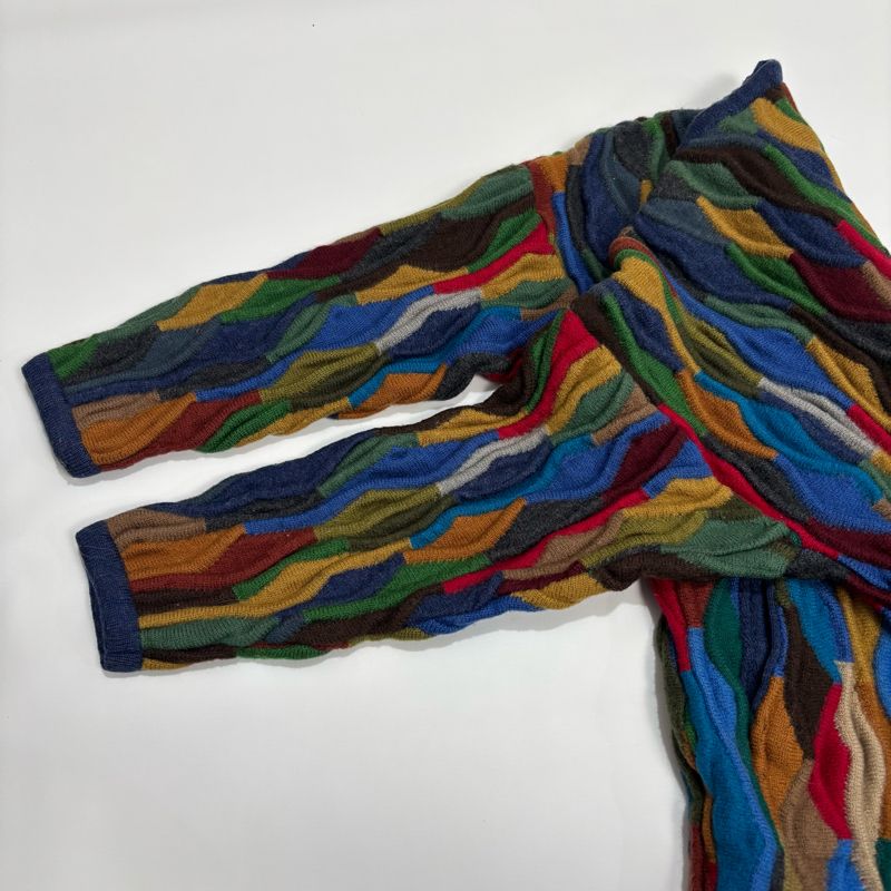 Coogi Casual Cardigan Pria multicolor, foto 7