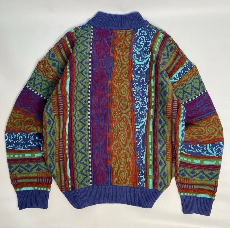 Coogi Casual Sweater Pria multicolor, foto 7