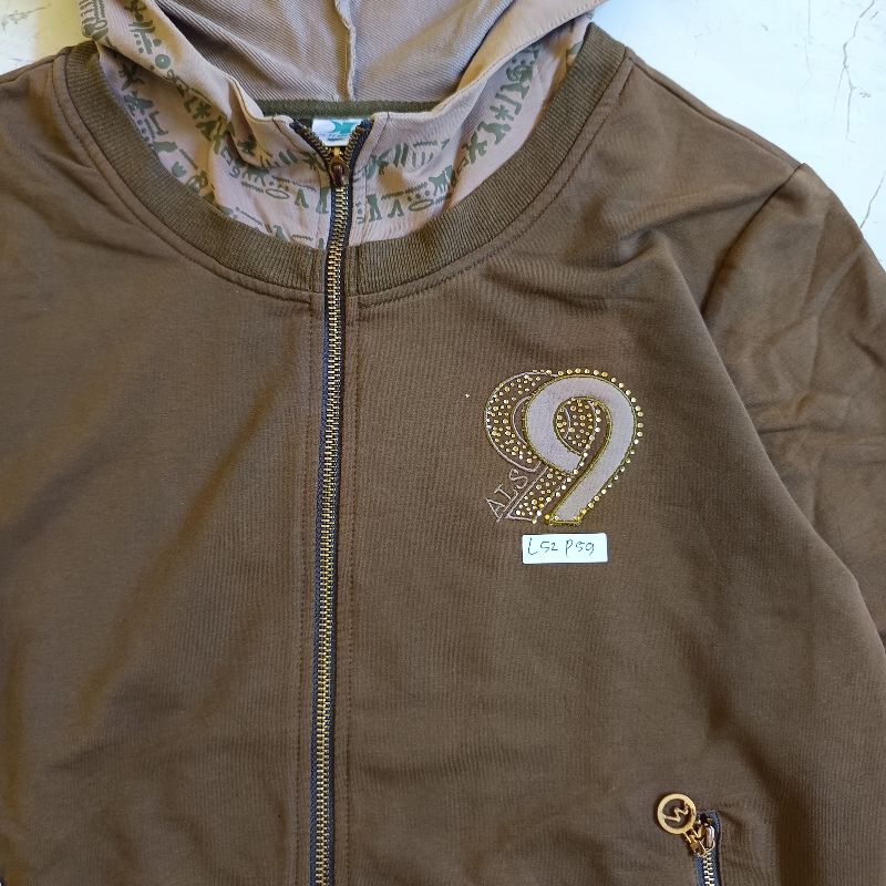 Casual Hoody Pria brown, foto 2
