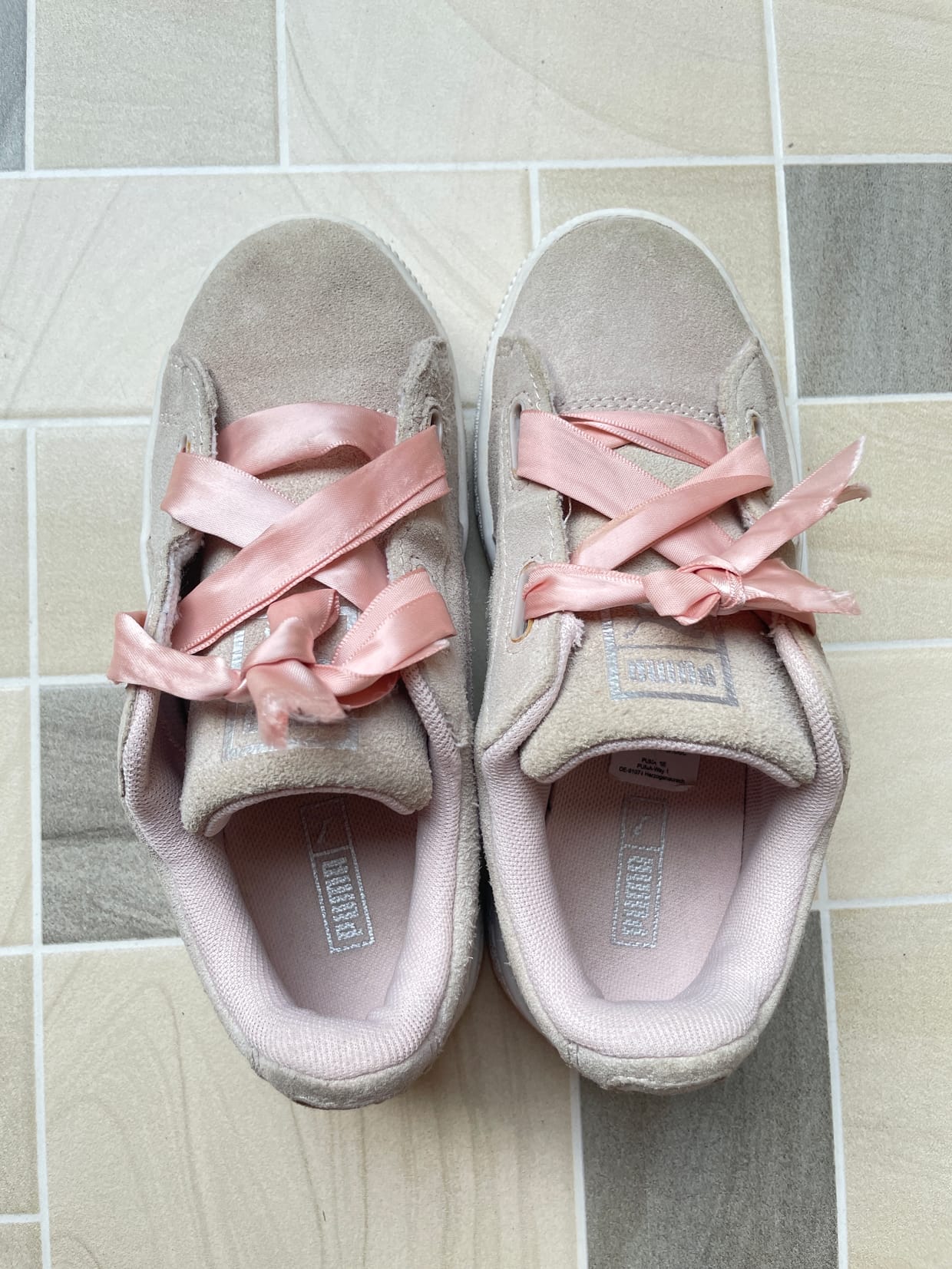 Sepatu Puma Puma Suede Heart Floral Women\u0026#039;s Sneakers Sepatu Puma  Basket Heart Gray Puma Classic Puma Basket Patike Free