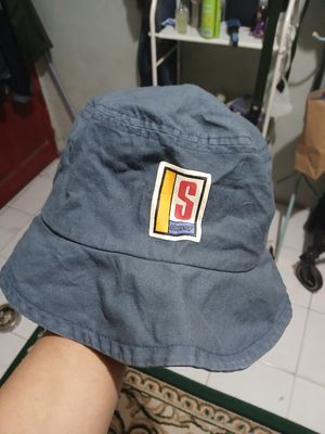 Stussy Casual Hat Pria gray