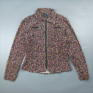 Wet Seal Casual Bomber jacket Wanita multicolor