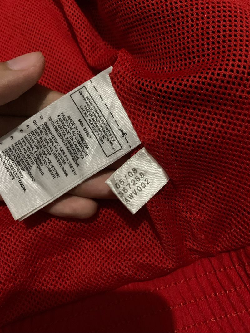 Adidas Casual Windbreaker Pria red, foto 6