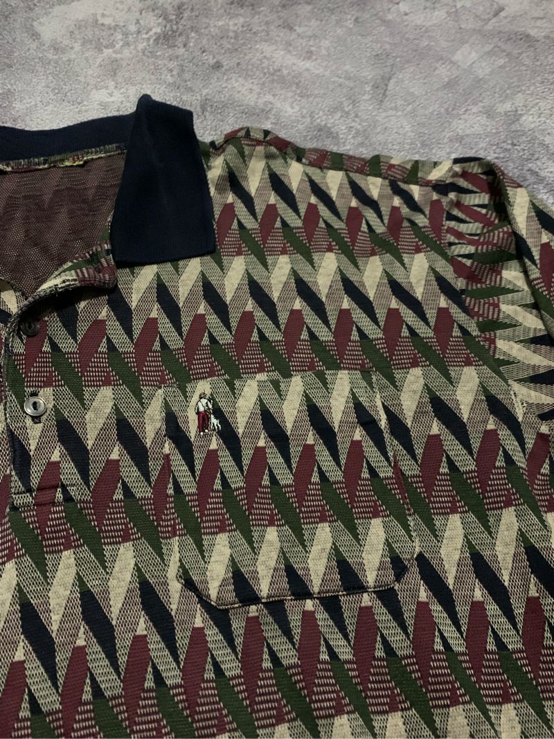 Casual T-shirt Pria multicolor, foto 3