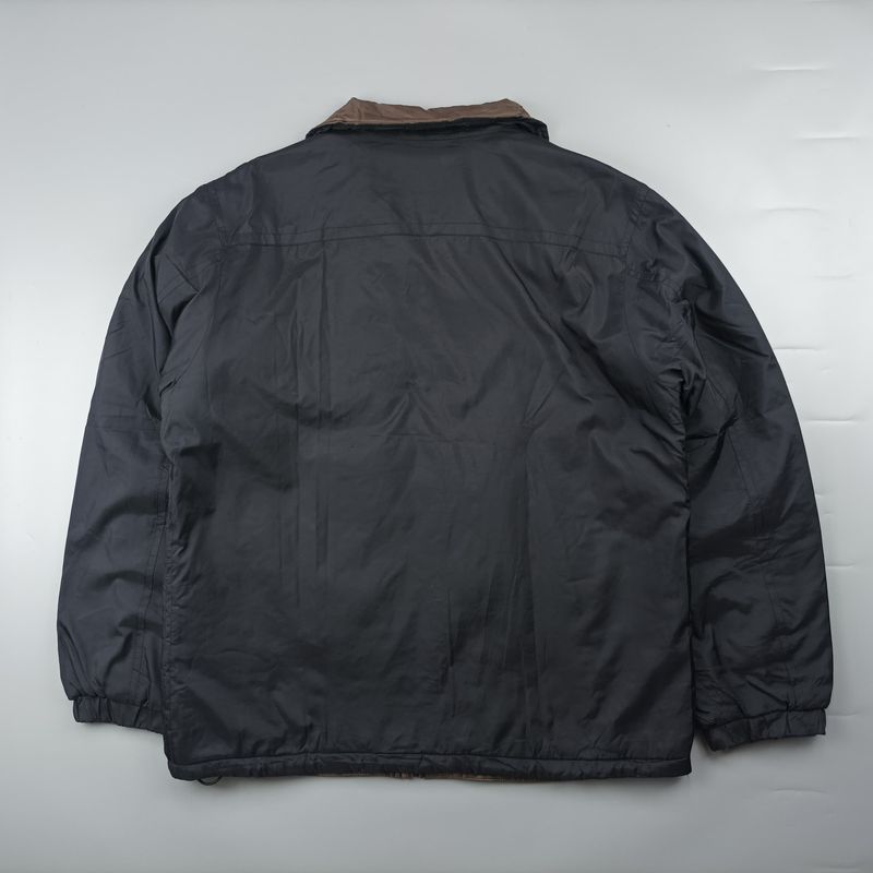 Uniqlo Casual Bomber jacket Pria brown black, foto 6
