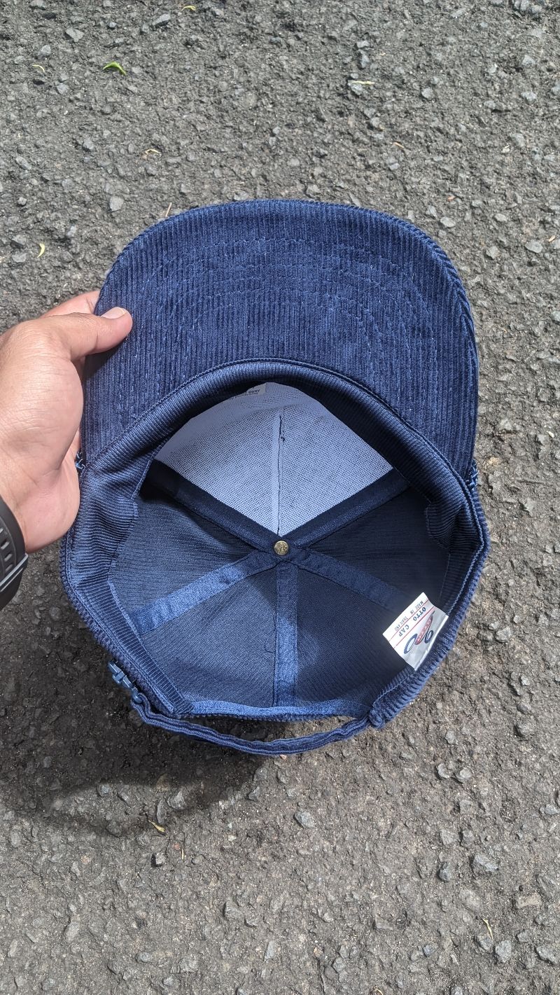 Vintage Casual Hat Pria navy, foto 3