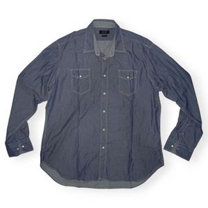 Zara Casual Casual shirt Pria gray