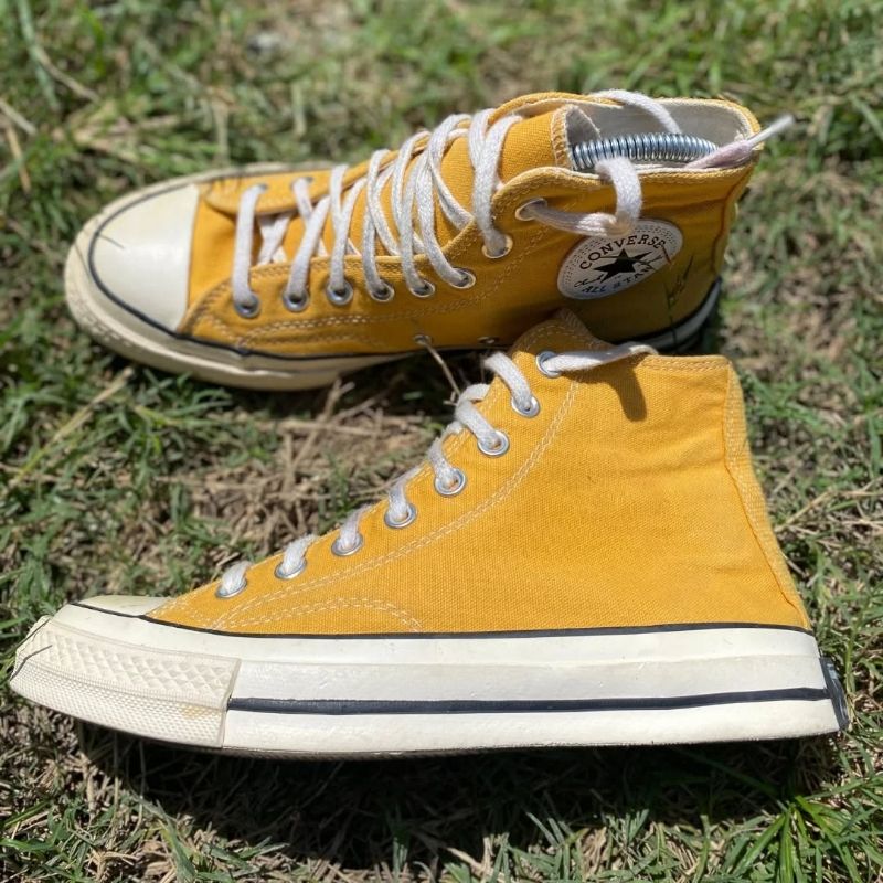 Converse Casual Sneakers Pria yellow, foto 2