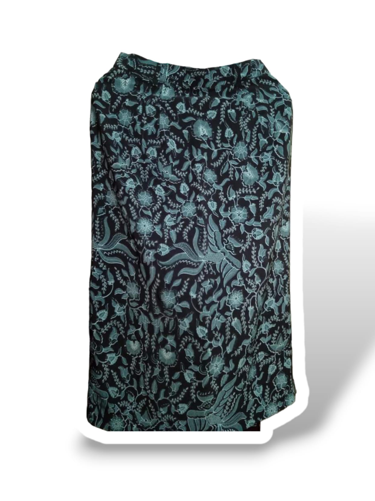 Batik Skirt Wanita navy