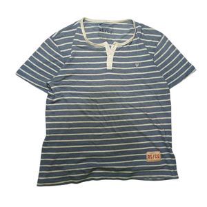 Streetwear Y2K T-shirt Pria white blue