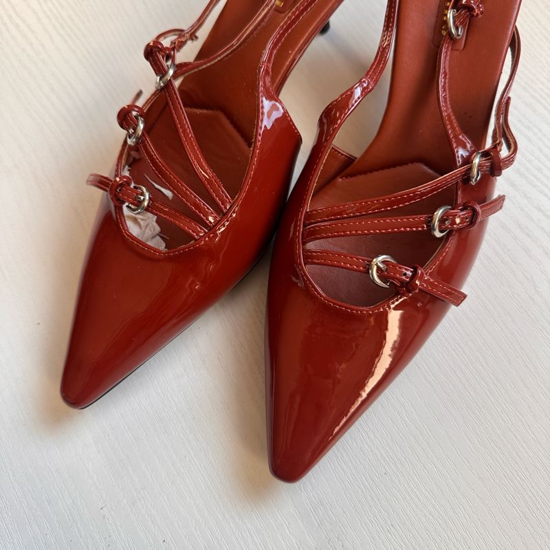 Minimalist Heels Wanita brown, foto 2