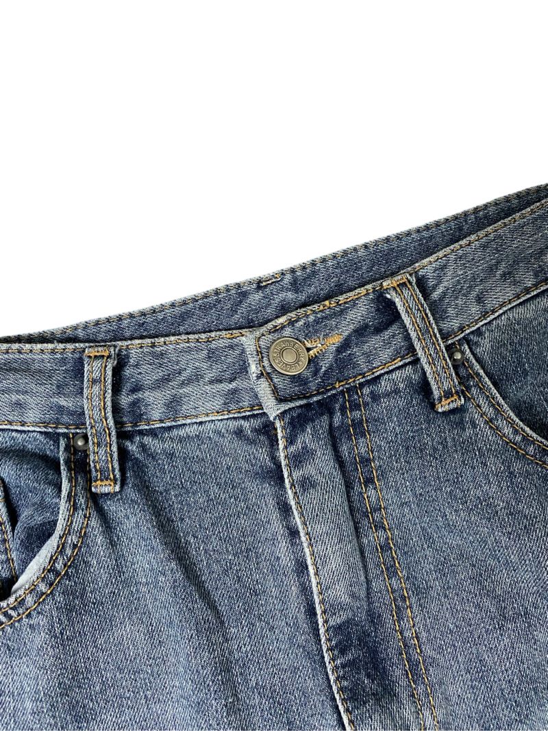 Celana Fading Loose Jeans Second Thrift Preloved, foto 6