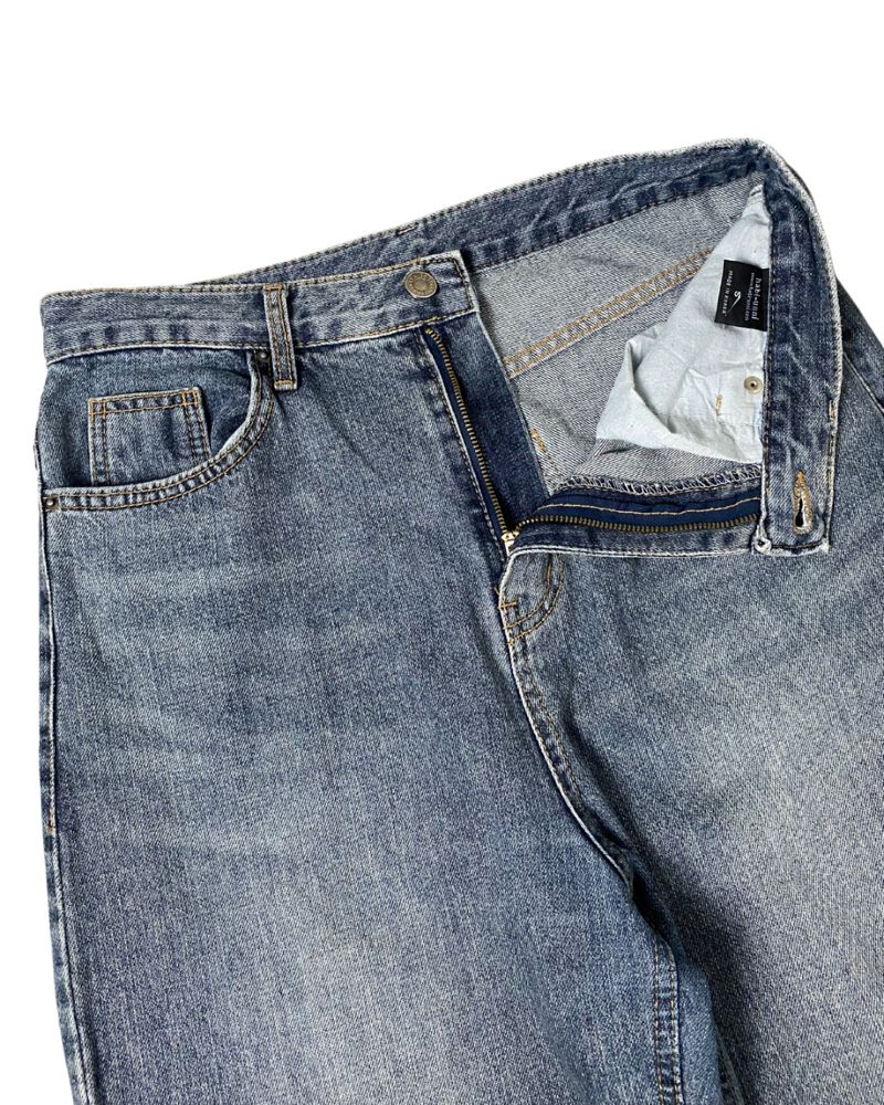 Celana Fading Loose Jeans Second Thrift Preloved, foto 5