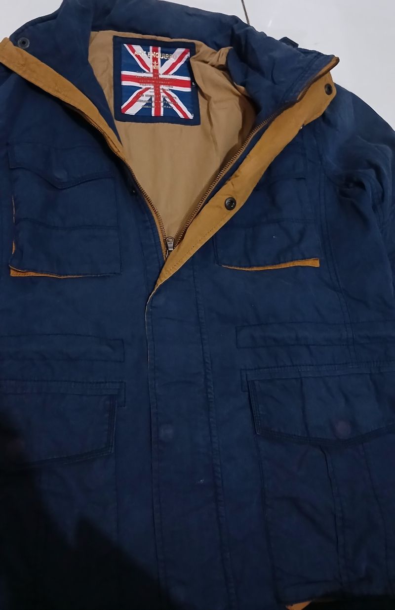 ASK Enquired Casual Parka Pria navy, foto 2