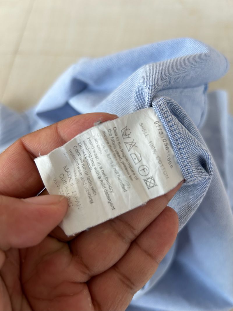 Visvim Casual Casual shirt Pria blue, foto 4
