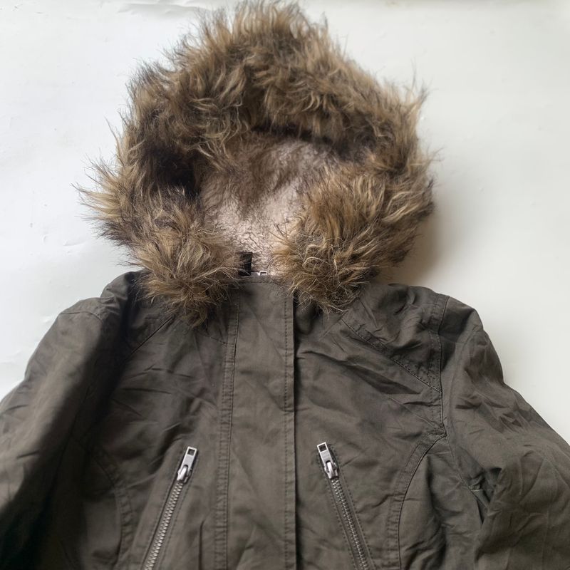 H&M Gorpcore Parka Pria green, foto 2