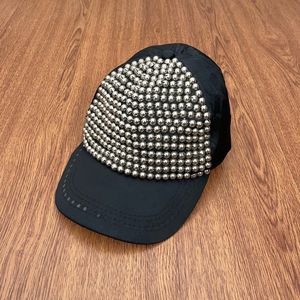 Grunge Goth Hat Pria black