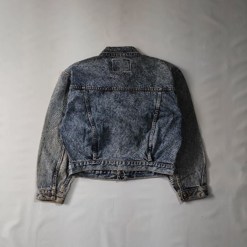 Vintage Y2K Denim jacket Pria blue, foto 2