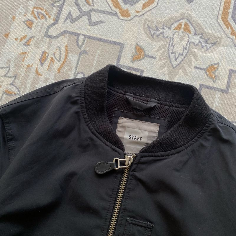 Uniqlo Casual Bomber jacket Pria black, foto 2