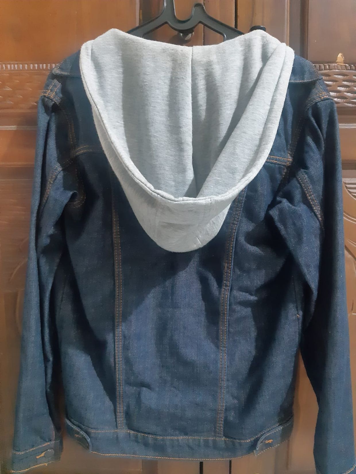 SEVENTYFOUR JEANS JACKET WITH HOODIE P, foto 4