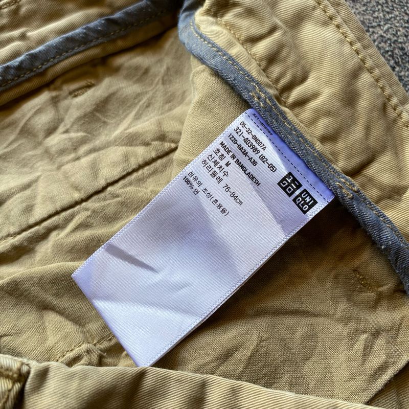 Celana Pendek Chinos Uniqlo, foto 4