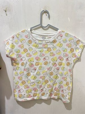 Uniqlo Casual Shirt Wanita white pink