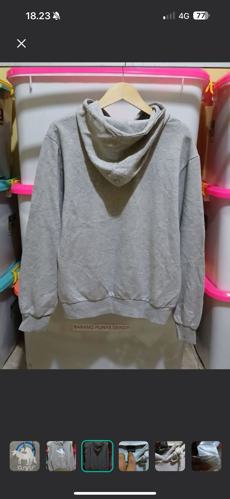 Unicorn in Love Hoodie, foto 3