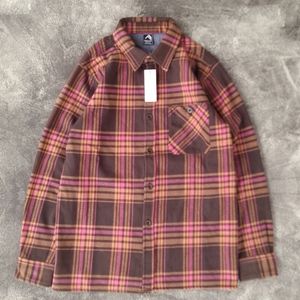 Fieldcore Vintage Casual shirt Pria brown