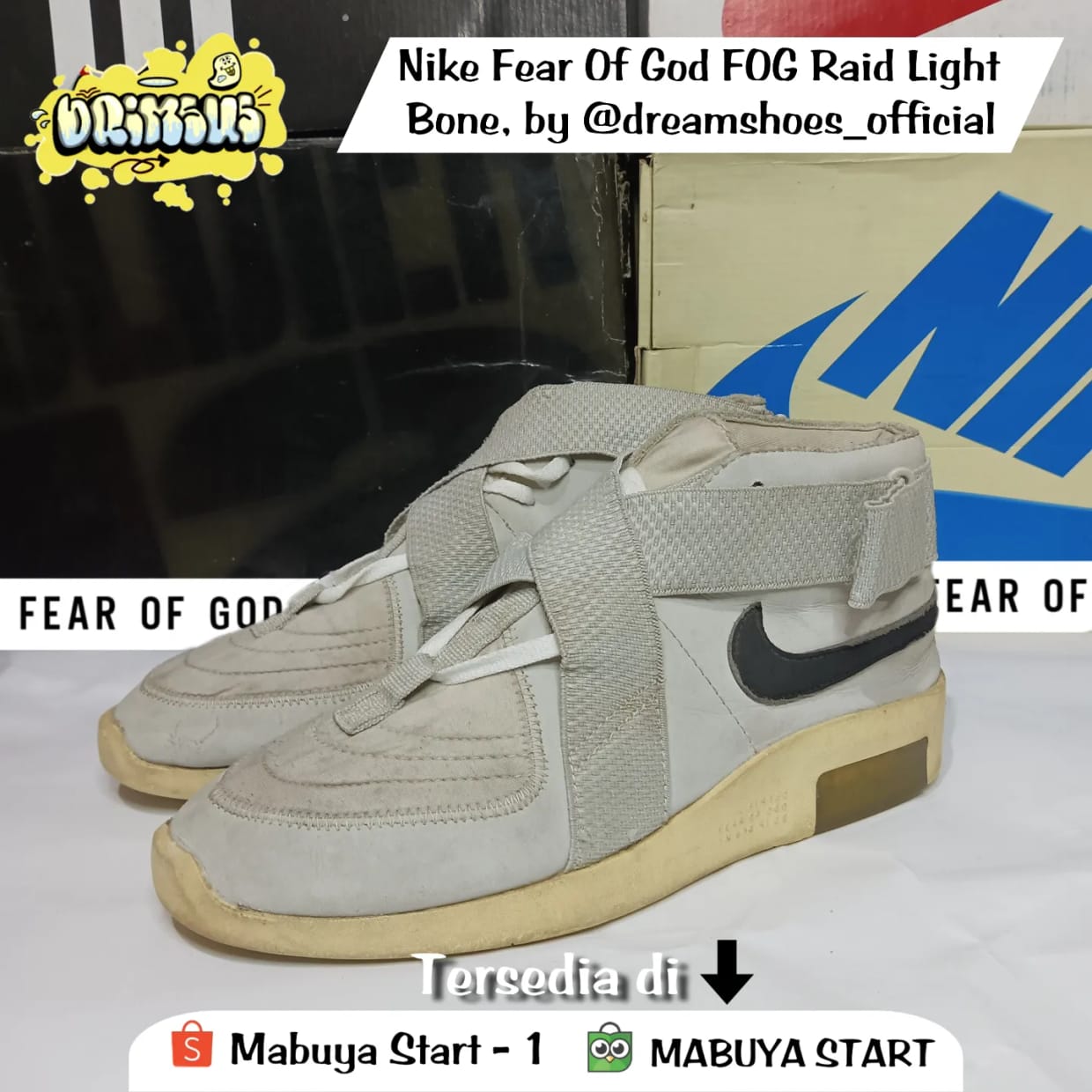 Nike Streetwear Sportswear Sneakers Pria white black