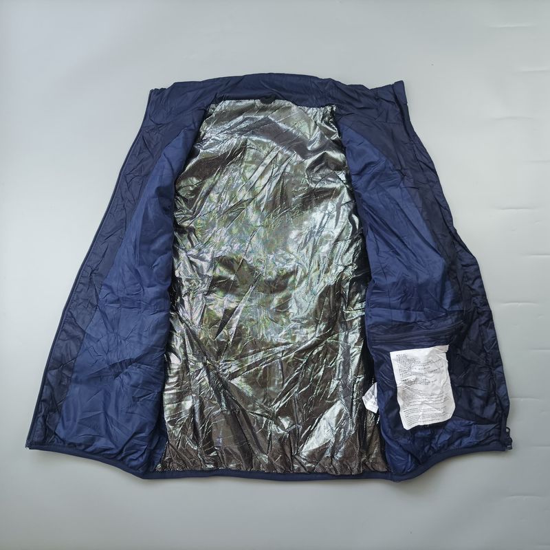 Casual Bomber jacket Pria navy, foto 3