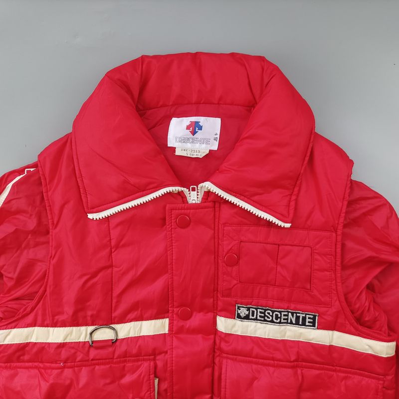 Descente Casual Bomber jacket Pria red, foto 2