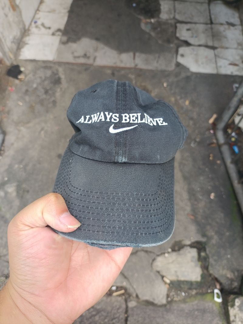 Nike Vintage Casual Hat Pria black, foto 2