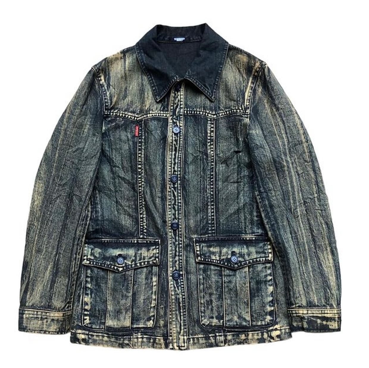 archive TORNADO MART denim jacket y2k 00s archive tornadomart