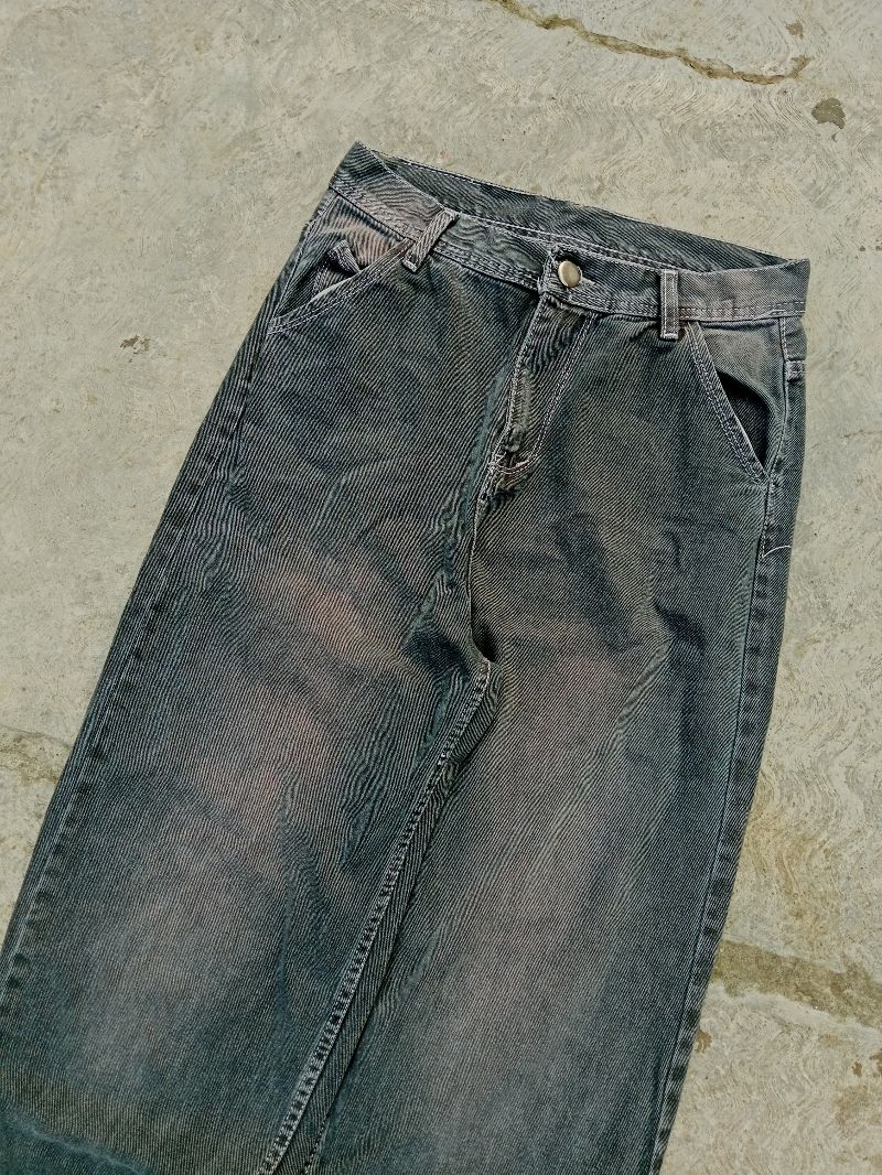 baloon pants black wash, foto 2