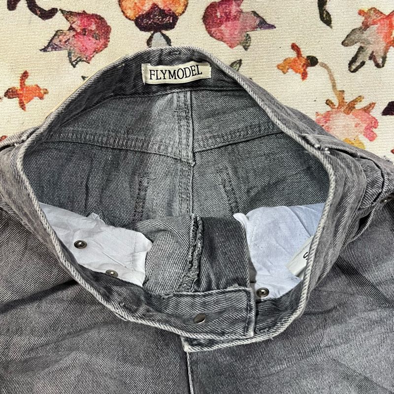 Baggy jeans grey wash, foto 4