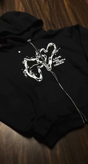 Double Zipper Hoodie Ukuran L Cocok untuk tb 160-170