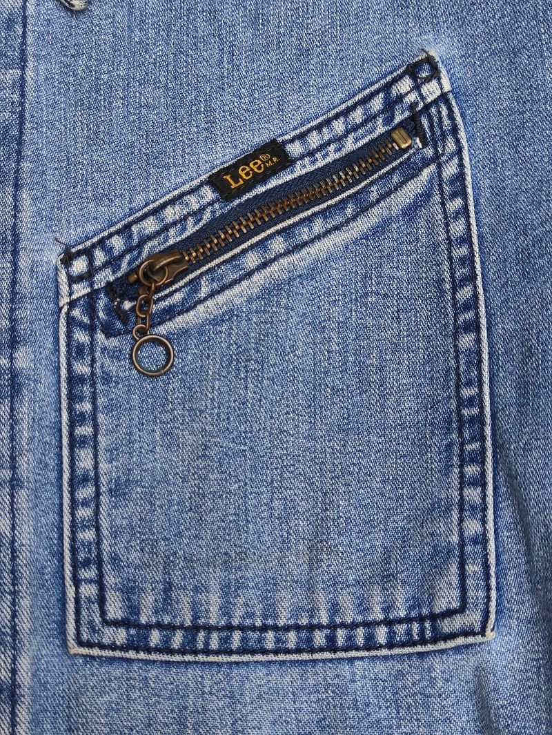Lee Vintage Denim jacket Pria blue, foto 3