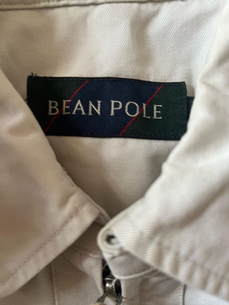 Beanpole Casual Harrington jacket Pria white cream, foto 3