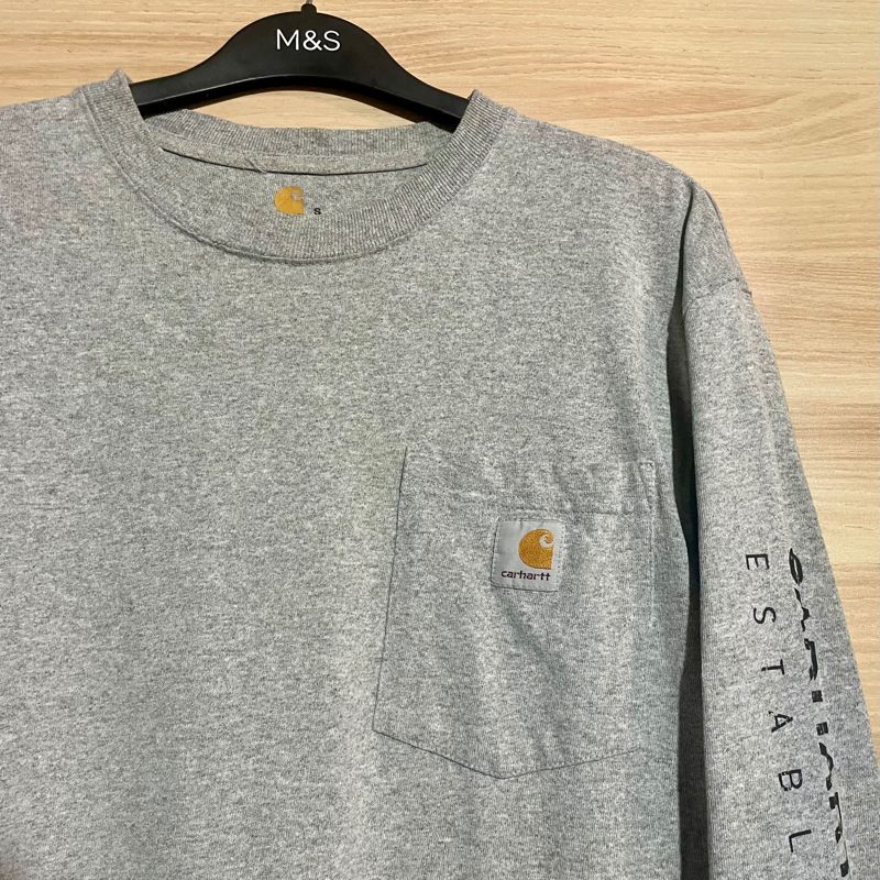 Longsleeve Carhartt spellout, foto 3