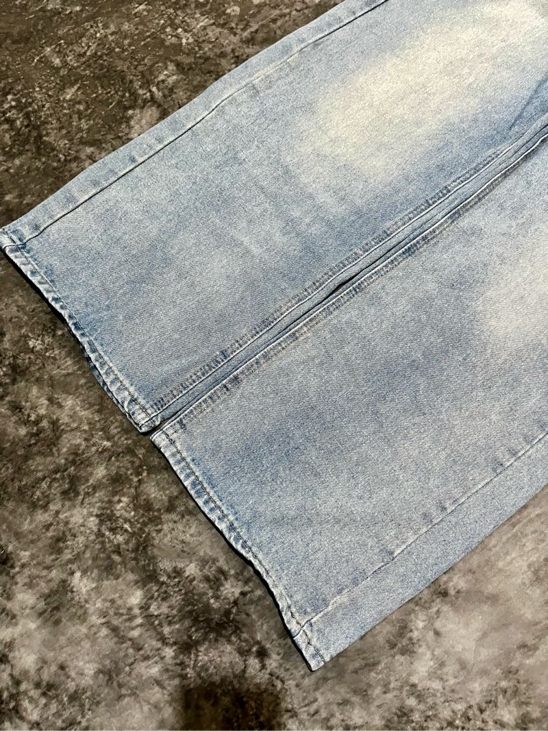 Baggy jeans blue wash, foto 4