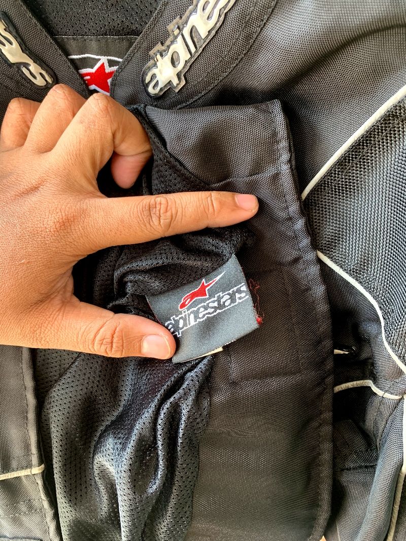 Alpinestars Racing/Motorcyle/Biker Black Jacket, foto 5